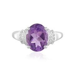 Amethyst Silver Ring