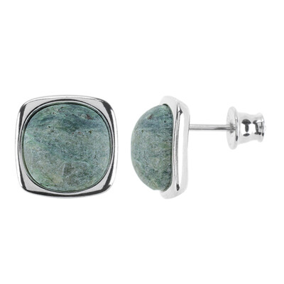 Fuchsite Silver Earrings (dagen)