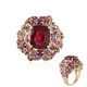 9K Madagascar Ruby Gold Ring (D'vyere)