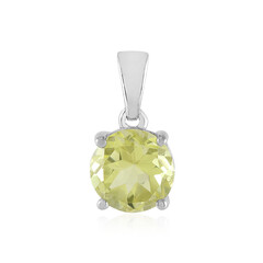 Ouro Verde Quartz Silver Pendant