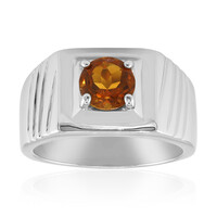 Madeira Citrine Silver Ring