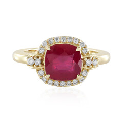 14K Madagascar Ruby Gold Ring (AMAYANI)