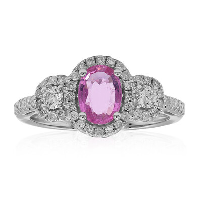 14K Pink Sapphire Gold Ring (CIRARI)