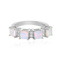 Welo Opal Silver Ring