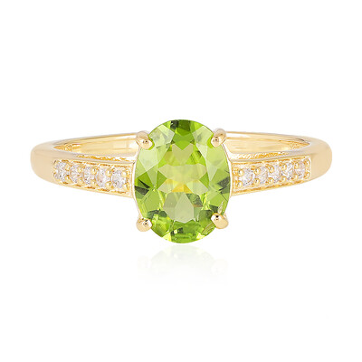 Peridot Silver Ring