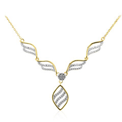 I3 (I) Diamond Silver Necklace