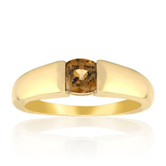 9K Yellow Kings Plains Zircon Gold Ring