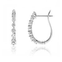 14K I1 (H) Diamond Gold Earrings (CIRARI)