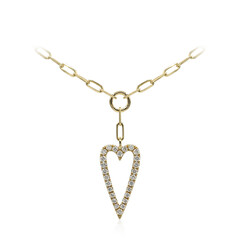 14K SI2 (H) Diamond Gold Necklace (CIRARI)