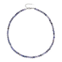 Tanzanite Silver Necklace