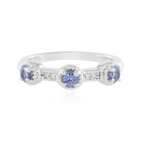 Tanzanite Silver Ring