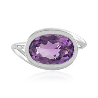 Amethyst Silver Ring