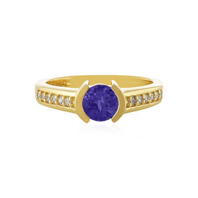 Tanzanite Silver Ring