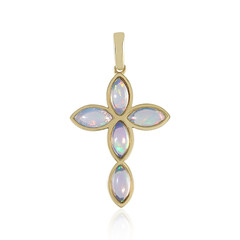 Welo Opal Silver Pendant