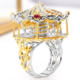 Citrine Silver Ring (Gems en Vogue)