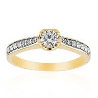 9K SI1 (G) Diamond Gold Ring