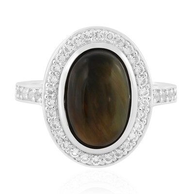 Pietersite Silver Ring