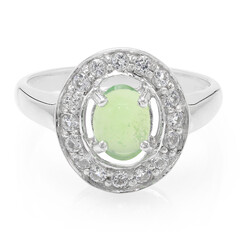 Imperial Chrysoprase Silver Ring