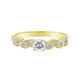 18K IF (D) Diamond Gold Ring (Annette)