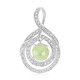 Prehnite Silver Pendant