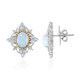 Welo Opal Silver Earrings (Dallas Prince Designs)