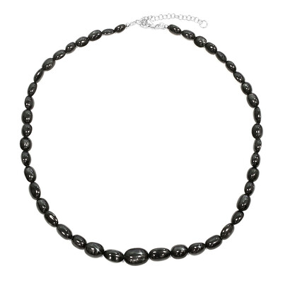 Indian star diopside Silver Necklace