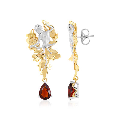 Madeira Citrine Silver Earrings (Gems en Vogue)