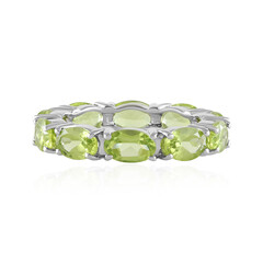 Peridot Silver Ring