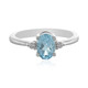 Sky Blue Topaz Silver Ring