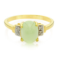 Imperial Chrysoprase Silver Ring