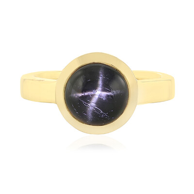 Indian star diopside Silver Ring