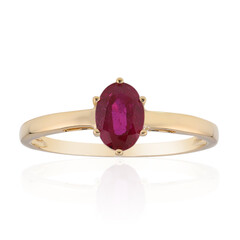 9K Madagascar Ruby Gold Ring