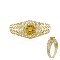 9K Golden Beryl Gold Ring (Ornaments by de Melo)