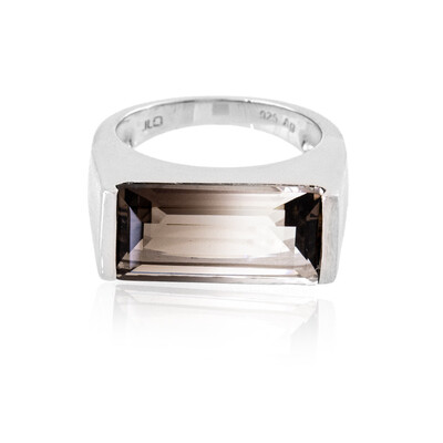 Bi Colour Quartz Silver Ring