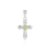 Peridot Silver Pendant