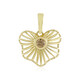 9K I2 Champagne Diamond Gold Pendant (Ornaments by de Melo)