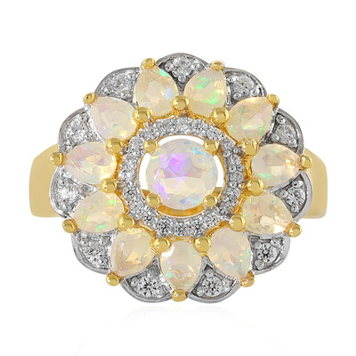 Welo Opal Silver Ring