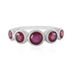 Madagascar Ruby Silver Ring