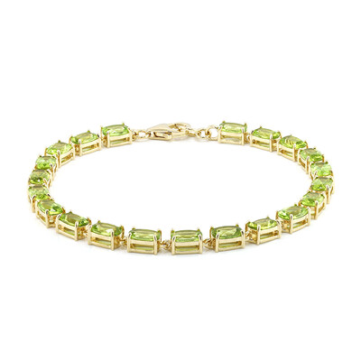 Burmese Peridot Silver Bracelet