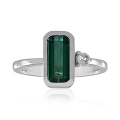 9K Benedito Green Tourmaline Gold Ring (Adela Gold)