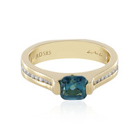 14K Indicolite Gold Ring (de Melo)