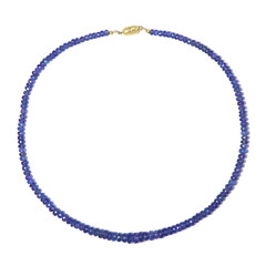 Tanzanite Silver Necklace