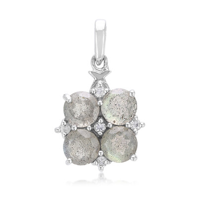 Romanian Spectrolite Silver Pendant