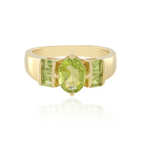 Peridot Silver Ring