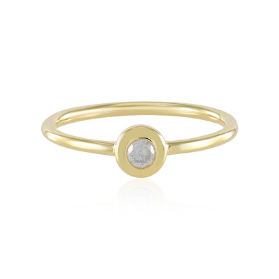 9K I3 (J) Diamond Gold Ring