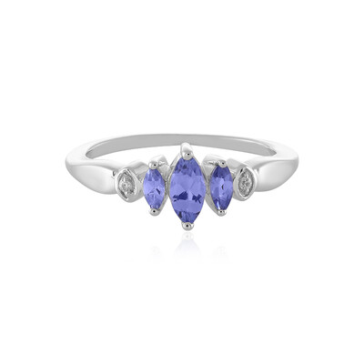 Tanzanite Silver Ring