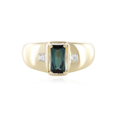 9K Indicolite Gold Ring (Adela Gold)