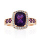 Moroccan Amethyst Silver Ring