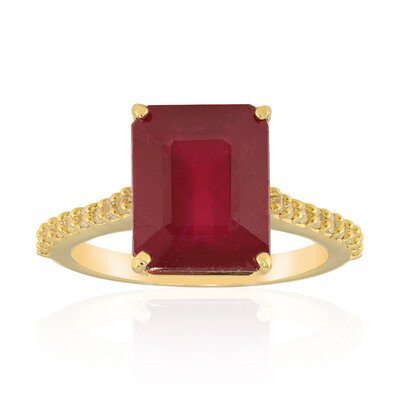 9K Bemainty Ruby Gold Ring