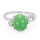 Imperial Chrysoprase Silver Ring